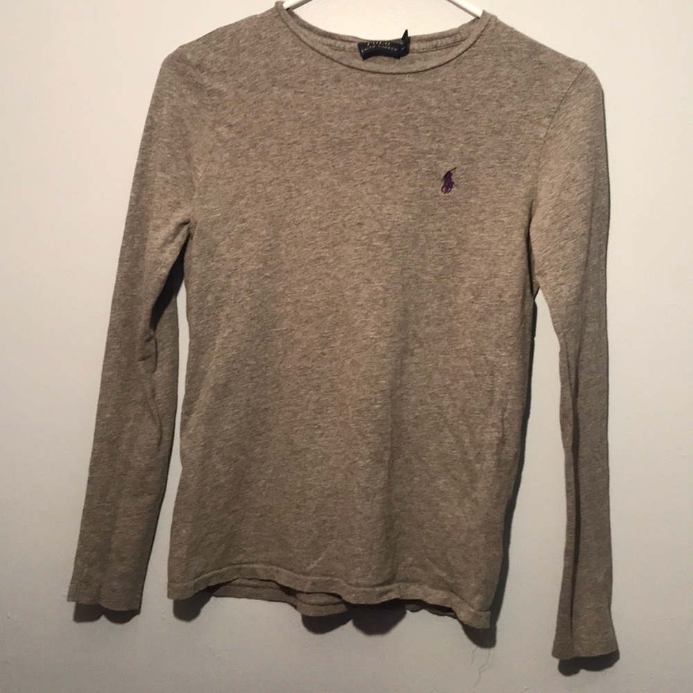 Polo by RL Grey Long Sleeve